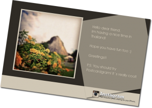 postcardgram instagram