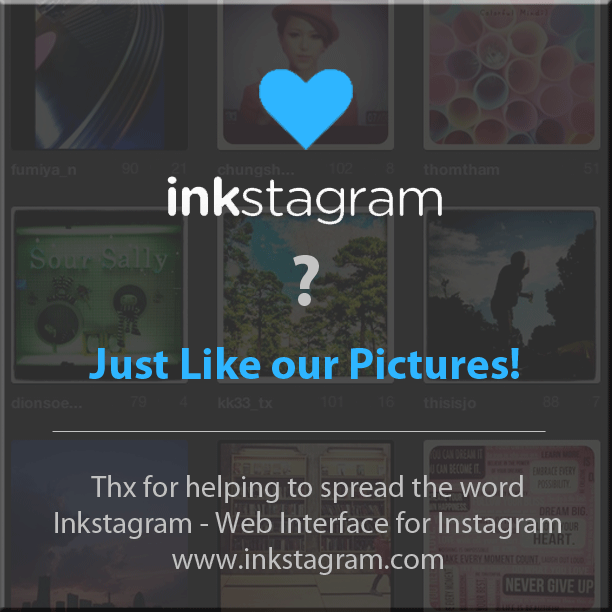 Inkstagram Instagram available to Non-iPhone users.
