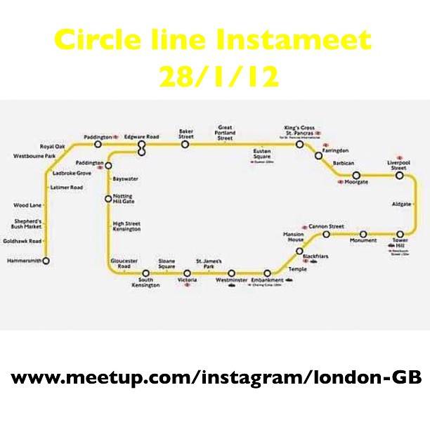 London Tube Photo Mission in Instagram