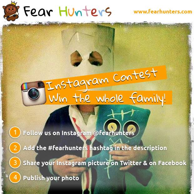 Fear Hunters contest on Instagram!