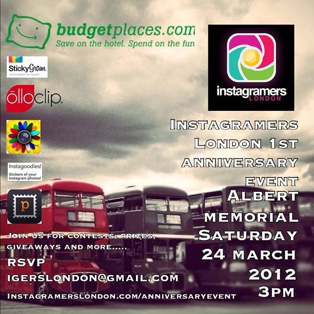 First Instameet Worldwide anniversary with Instagramers London.