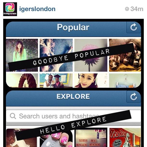 Instagram 2.5.0 update version: Is it really the end of the Popular Page?