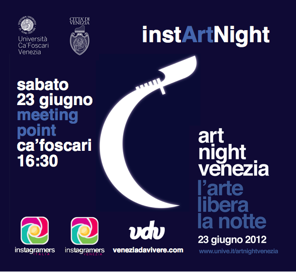 InstArtNight  Instagram in Venice tells Artnight events through images