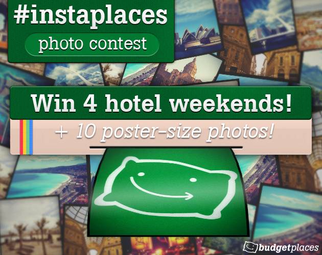 Instaplaces, a new contest in Instagram organized by Budget Places