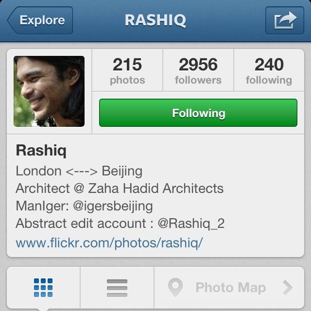 FlashOn Instagramers 1.37: @Rashiq from Beijing