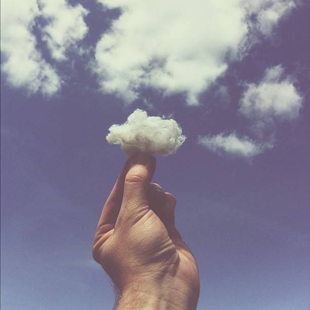 Brock Davis - Cotton Ball Cloud - Instagram