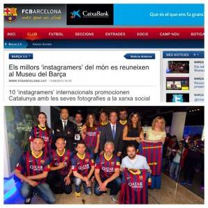 catalunya experience instagram visits fc barcelona instagram