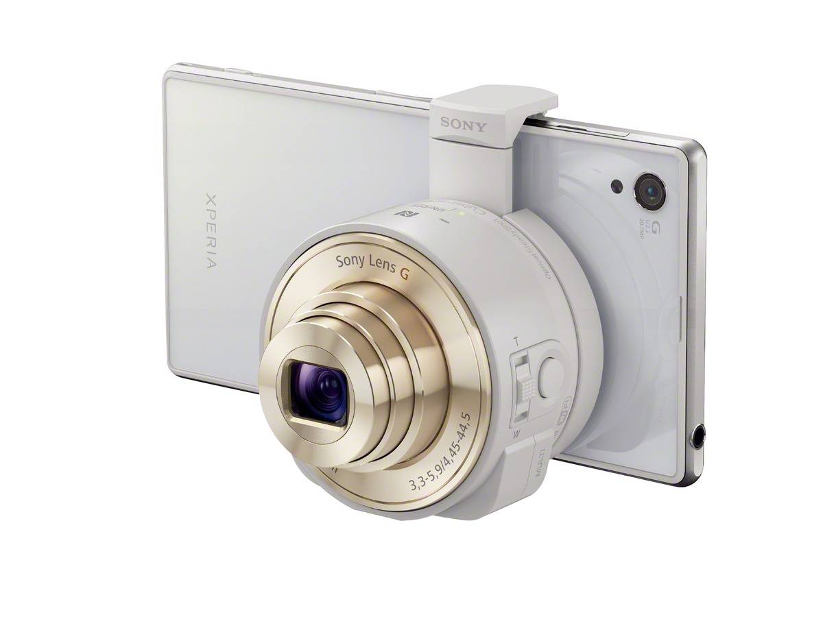 Sony QX, o convertir el móvil en una cámara “de verdad”