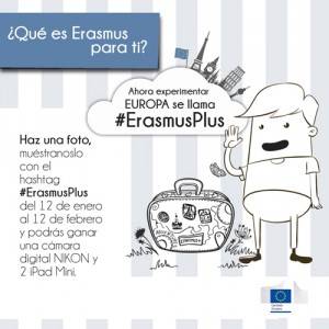 Concurso #erasMusPlus en Instagram