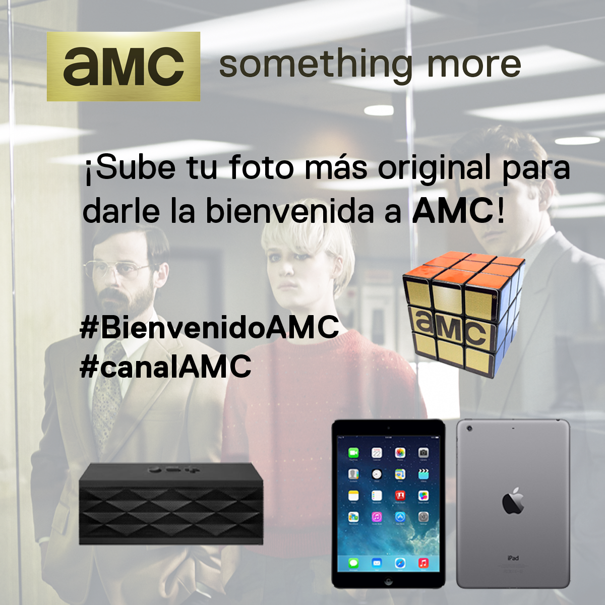 ¡ Gana un iPad mini y celebra la llegada del canal de Televisión AMC !