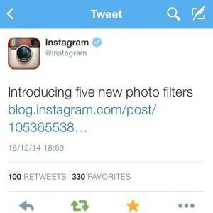 5 nuevos filtros en instagram