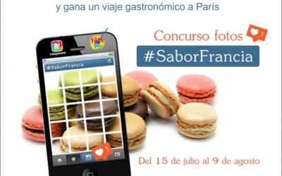 Sube tus fotos gastronómicas con #SaborFrancia y gana un viaje a Francia