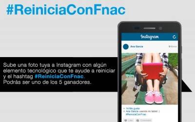 Gana fantásticos premios con el concurso Fotomobile #ReiniciaConFnac en Instagram