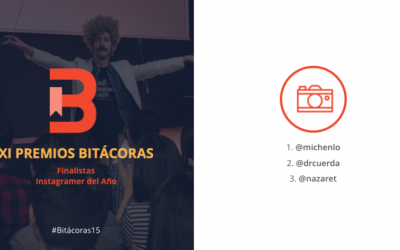 Ya tenemos los finalistas del premio al Instagramer del año de los Bitácoras