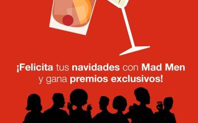 #BrindoConMadMen ¡Celebra las navidades con este concurso en Instagram!