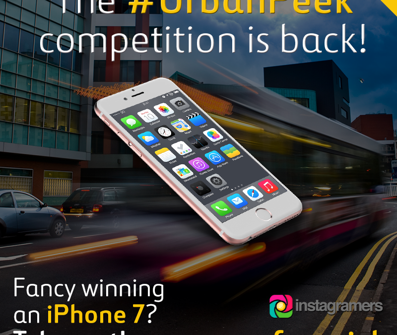 Win a brand new iPhone 7 by taking part in our #UrbanPeek instagram competition