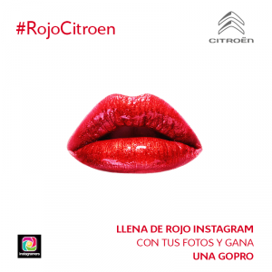 #rojocitroen concurso instagram