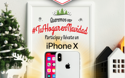¡Participa en #TuHogarEnNavidad y gana un Iphone X gracias a @mutuadepropietarios!