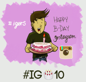 Instagram cumple 10 años